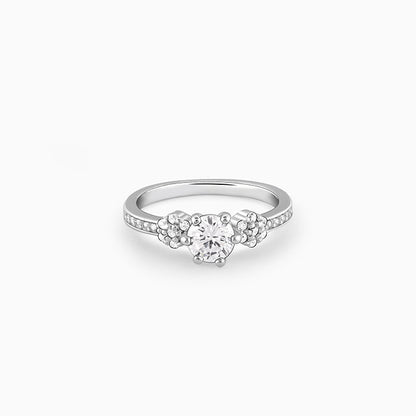 Silver Tres Belle Ring