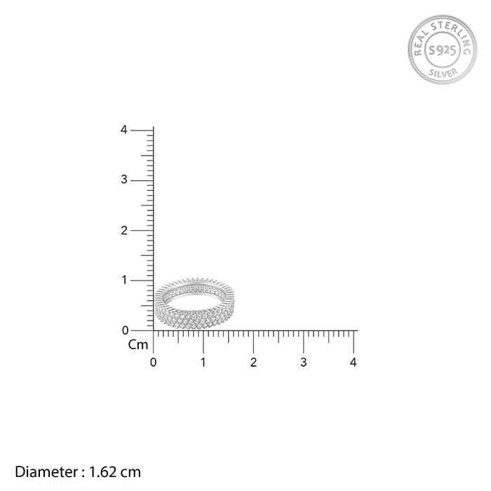 Anushka Sharma Silver Maia Ring