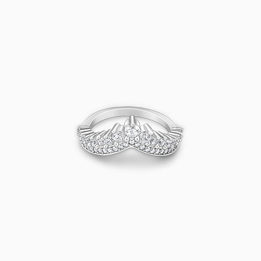 Silver Tiara Vanki Ring