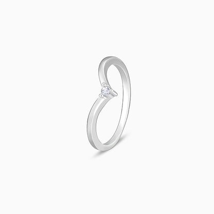 Silver Simple Vanki Ring