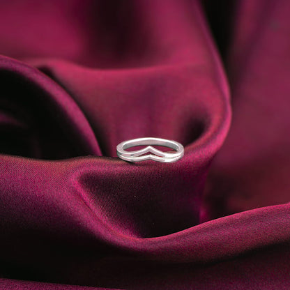 Silver Classy Vanki Ring