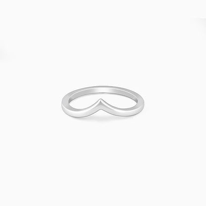 Silver Basic Stackable Vanki Ring