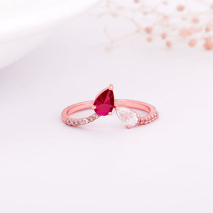 Rose Gold Serendipity Ring