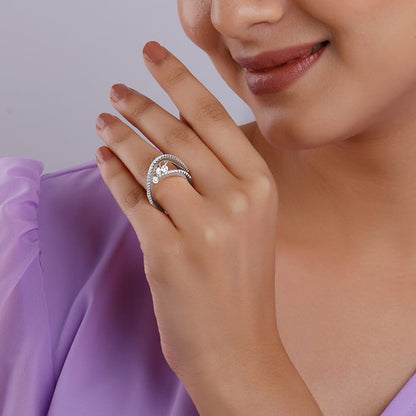 Silver Standout Ring