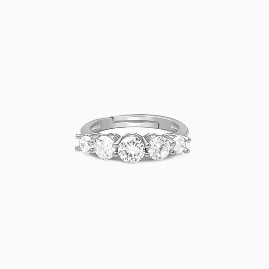 Silver Stunner Shine Ring
