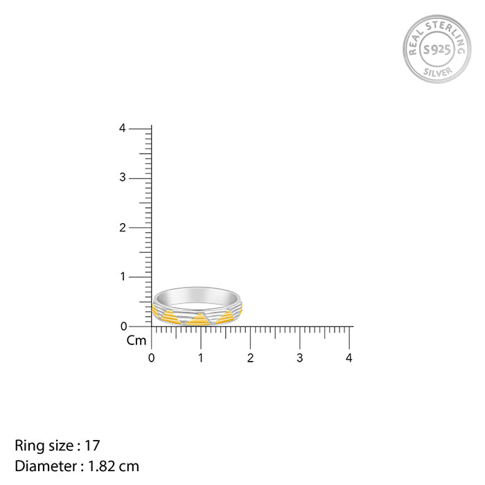 Dual Tone Lively Band For Him