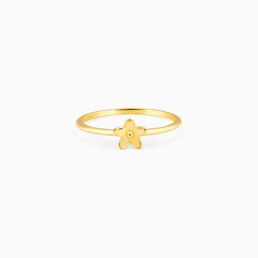 Golden Dendrobium Ring
