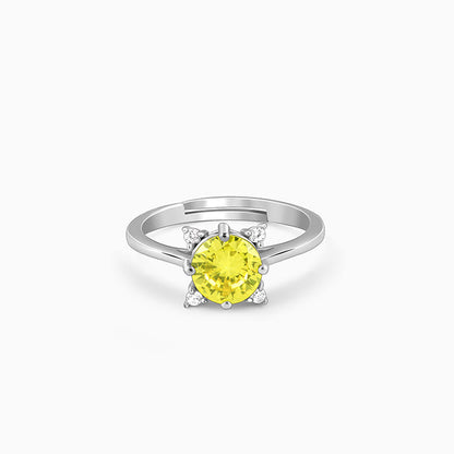 Silver Brightest Sparkle Ring