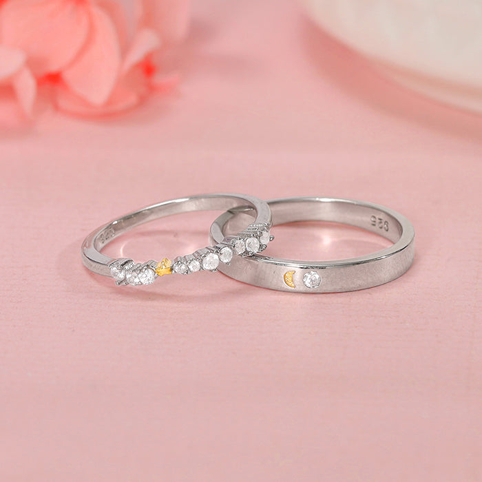 Dual Tone Longing Couple Bands