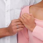 Dual Tone I Love You Couple Bands