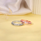 Dual Tone I Love You Couple Bands