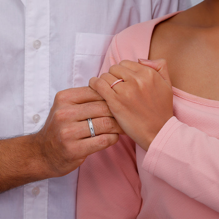 Dual Tone Lifeline Couple Band