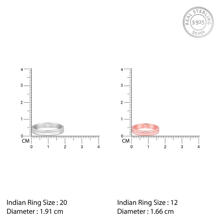 Dual Tone Soulbound Couple Band