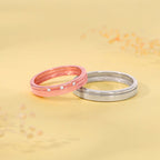 Dual Tone Soulbound Couple Band