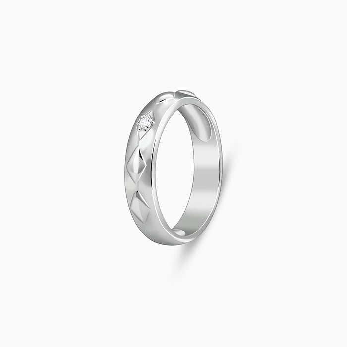 Silver Timeless Ring For Him