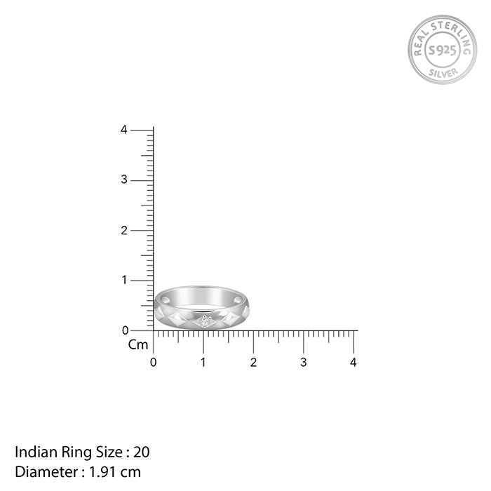 Silver Timeless Ring For Him
