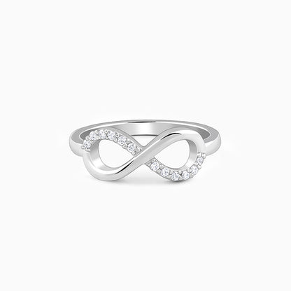 Silver Infinity Beauty Ring