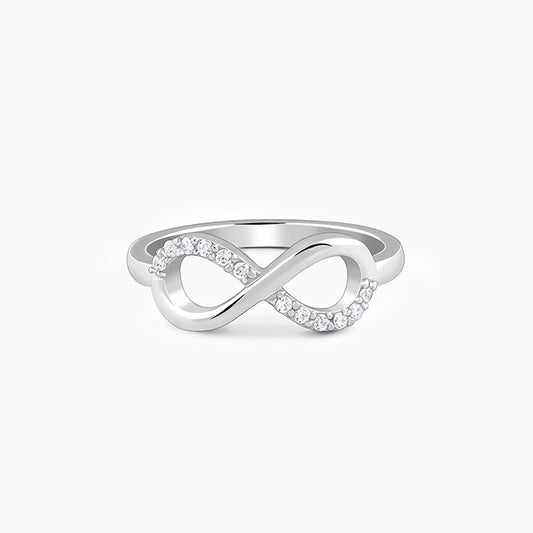 Silver Infinity Beauty Ring