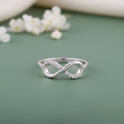 Silver Infinity Beauty Ring