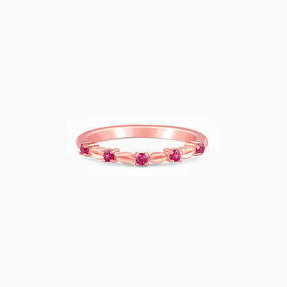 Rose Gold Pink Stunner Ring