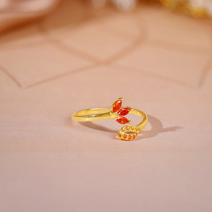 Golden Isis Ring