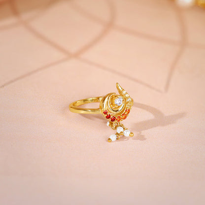 Golden Ambika Ring