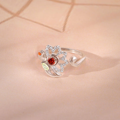 Silver Bhavani Ring