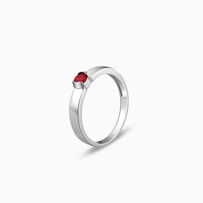 Silver Modern Mystic Ring For Him