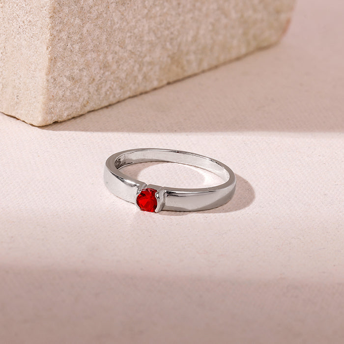 Silver Modern Mystic Ring For Him