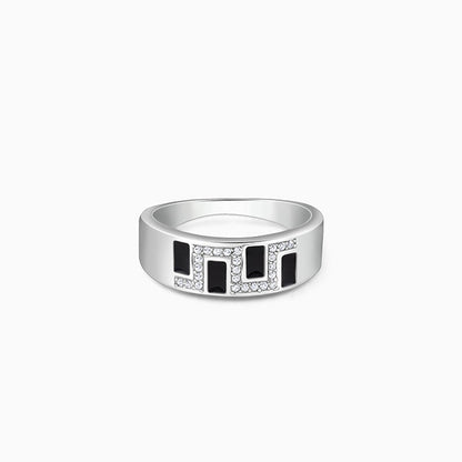 Silver Mystic Style Ring For Him