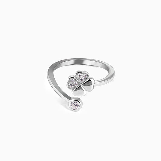Silver Floret Ring