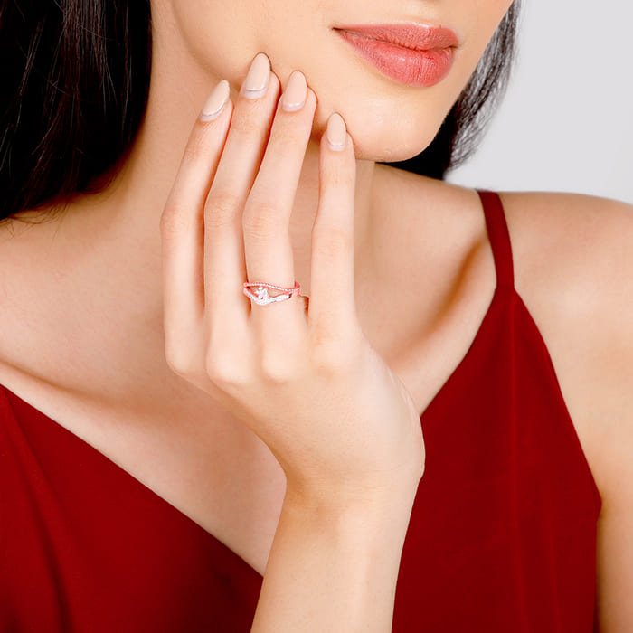 Anushka Sharma Rose Gold Reverie Ring