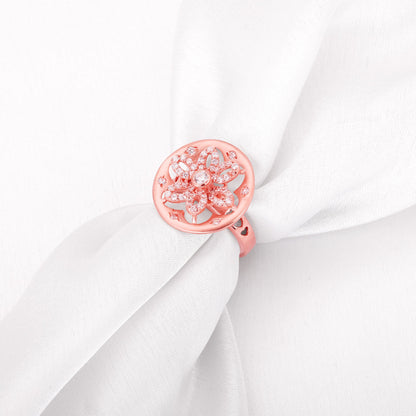 Rose Gold Say It With Flowers Ring