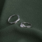 Beyond Infinity Couple Rings- 925 Silver