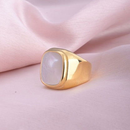 White Galaxy Ring