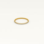 Delicate Stone Studded Band Ring