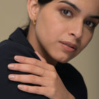 Delicate Stone Studded Band Ring