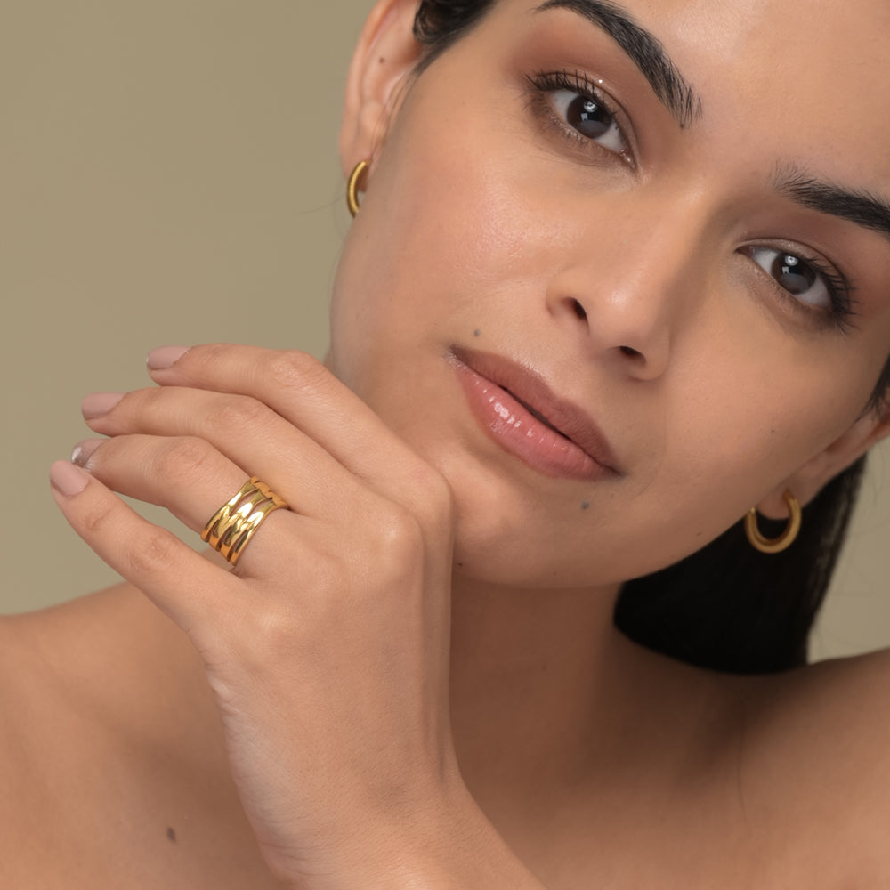 Chunky Interlace Fusion Ring