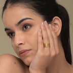 Chunky Interlace Fusion Ring