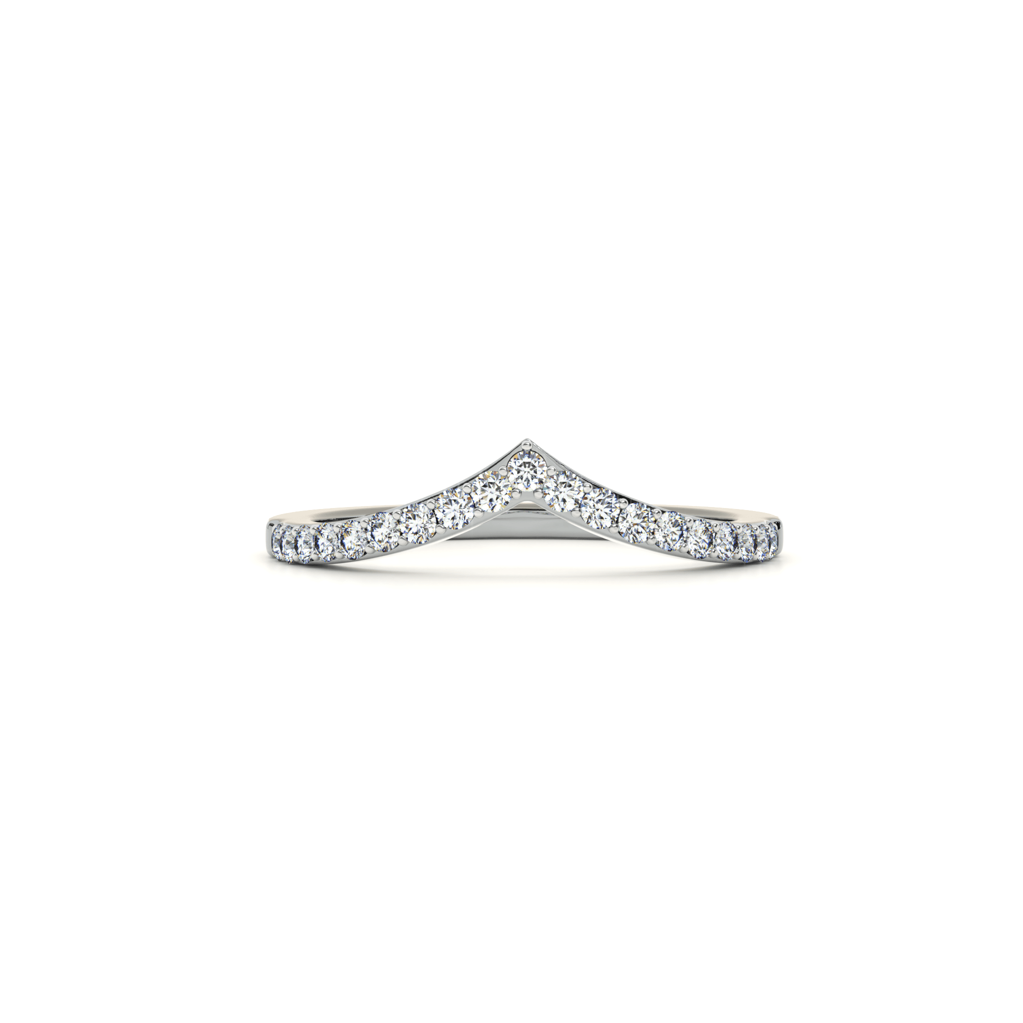 Crown Arc 9KT Gold Lab Grown Diamond Ring