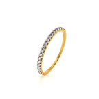 Classic Shine 9KT Gold Lab Grown Diamond Ring