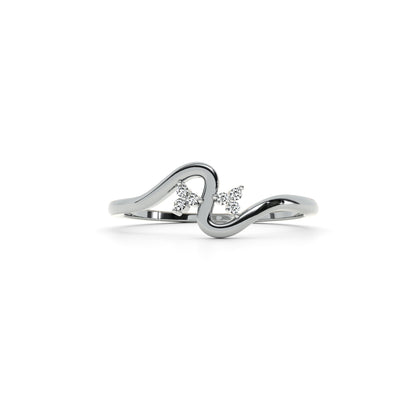 Veloura 9KT Gold Lab Grown Diamond Ring