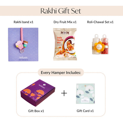 Pink Doll Rakhi For Kids