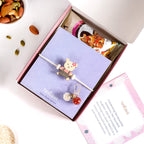 Beary Cute Rakhi Gift For Kids Set Of 3 With Box And Card