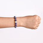 Blue Lapis Stone Cheetah Bracelet
