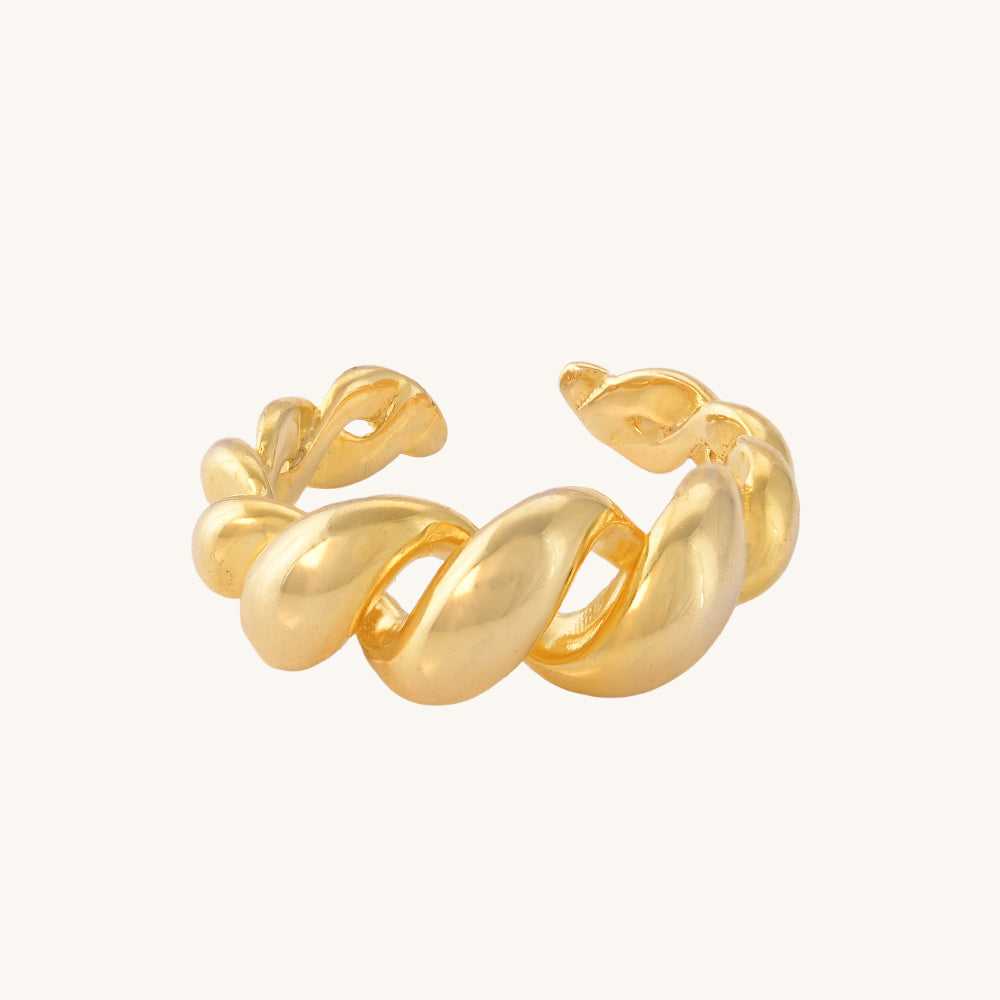 Croissant Love Ring