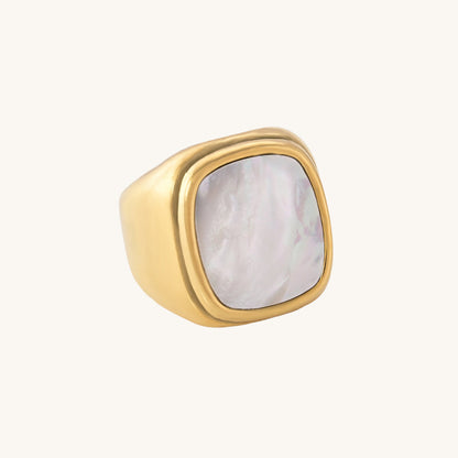 White Galaxy Ring