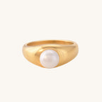 Bold Pearl Ring