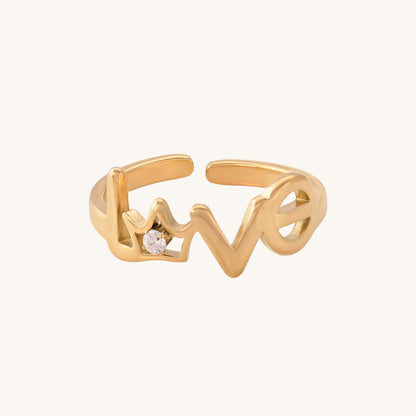Love Script Ring