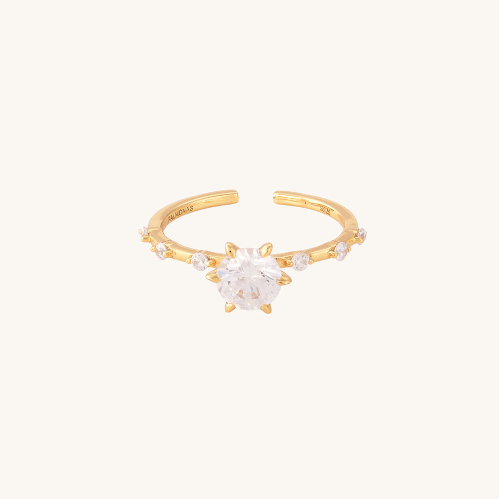 Celestial Sparkle Ring | 18K Gold Vermeil